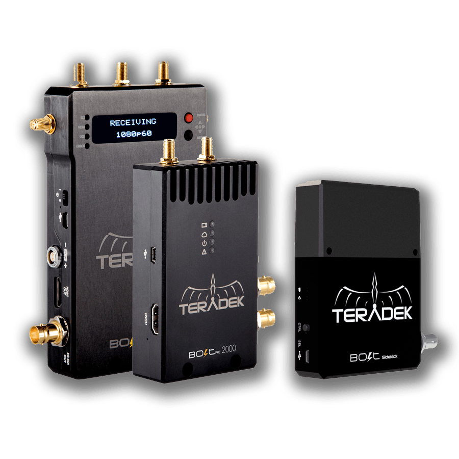 Wireless Teradek Bolt Pro 2000 Sidekick Kit