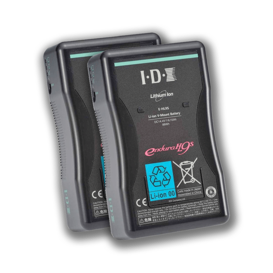 Power IDX HL9s V-Lock Batteries